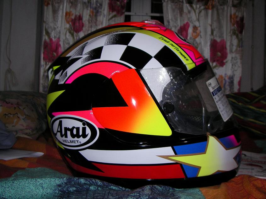 开平代友卖全新顶级arai史云兹RX7RR3