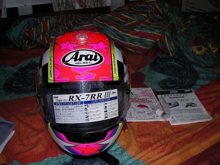开平代友卖全新顶级arai史云兹RX7RR3
