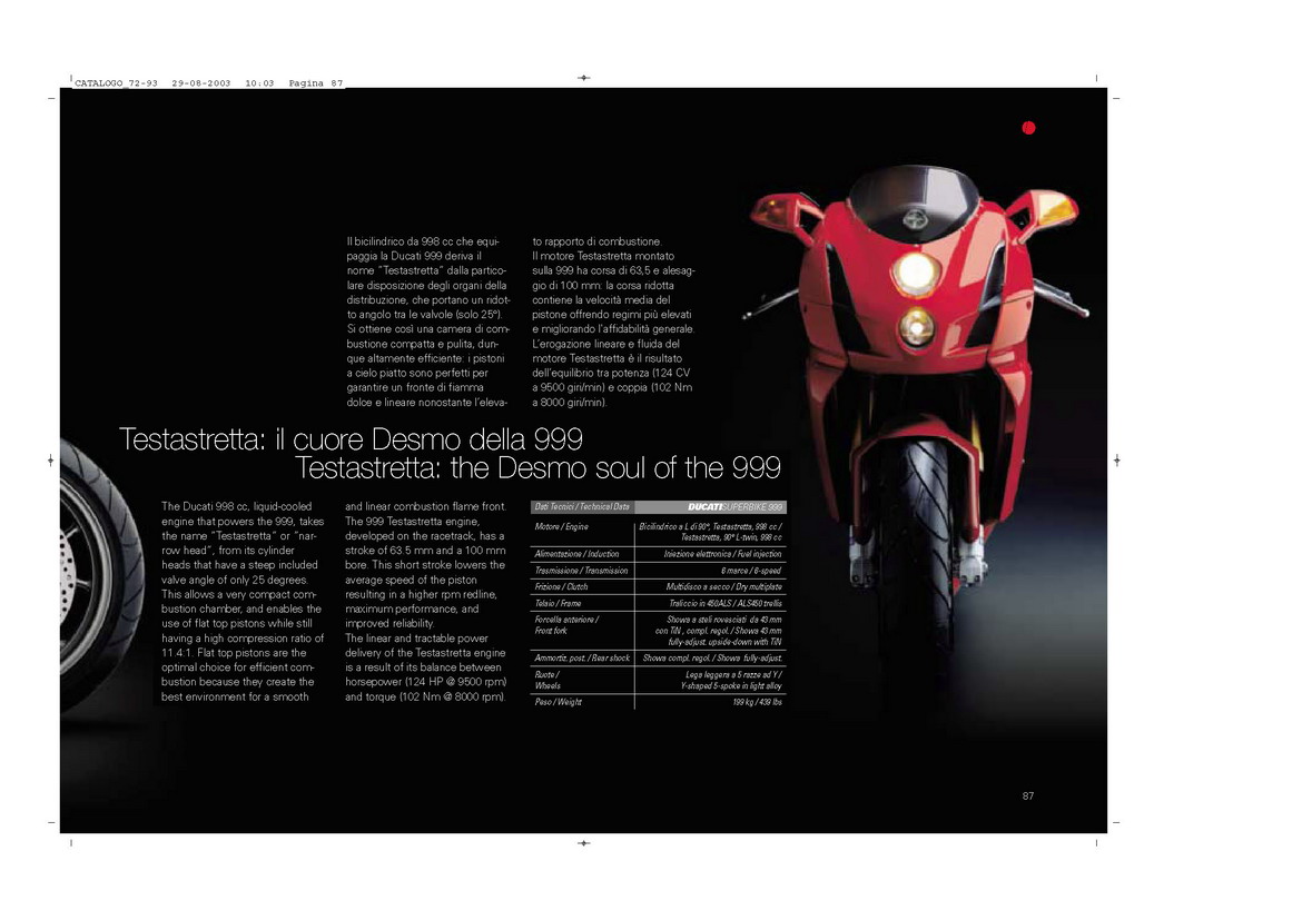 義大利 Ducati 999