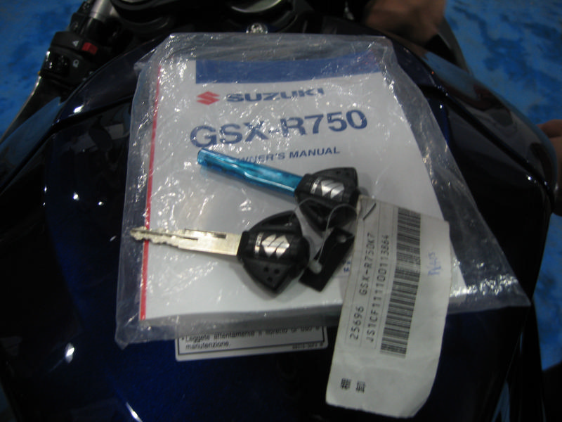 新英一台全新07年 GSX-R 750