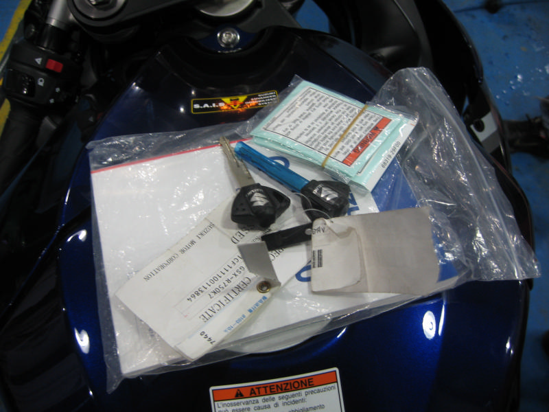 新英一台全新07年 GSX-R 750