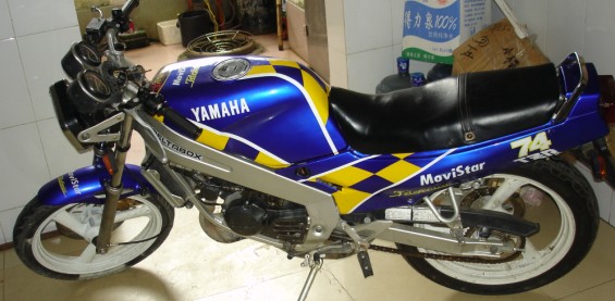 中山地区出售RG125和TZR125