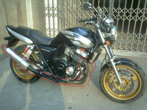 求98CB400全段排气!