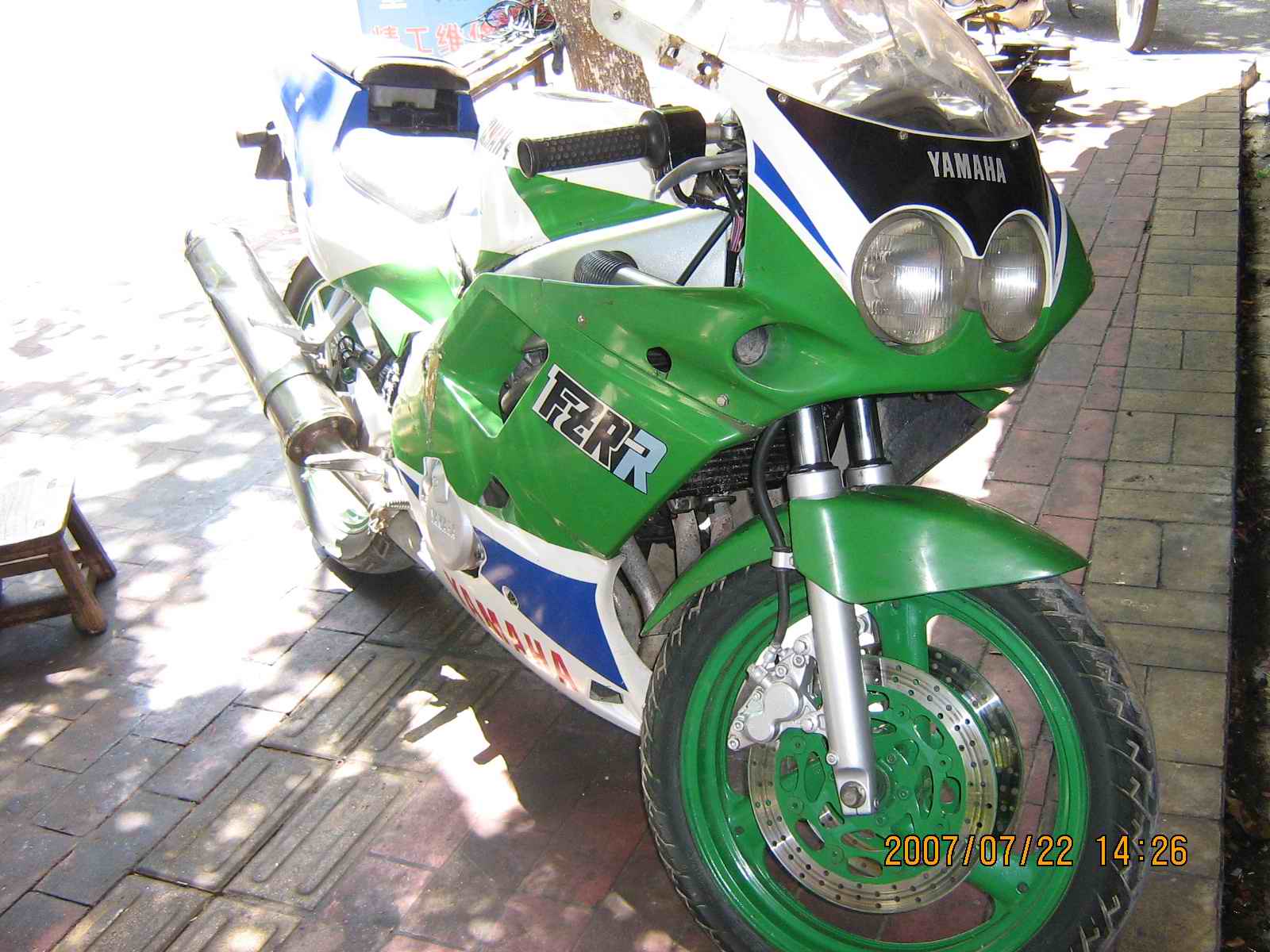 江门地区收ＴＺＲ有牌有证一台另卖FZR250一台
