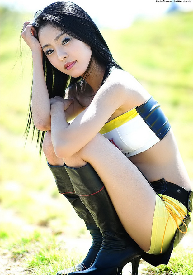 韩国车坛两位美女