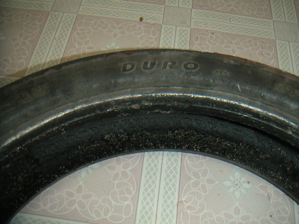 番禺288元卖蓝宝石的前后胎，八成新，台湾产，华丰牌DURO