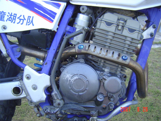 朋友的TTR250!东莞出售11500元!接刀!