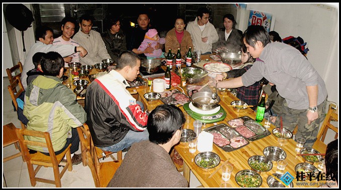 07年最后一天本地小车队吃吃喝喝