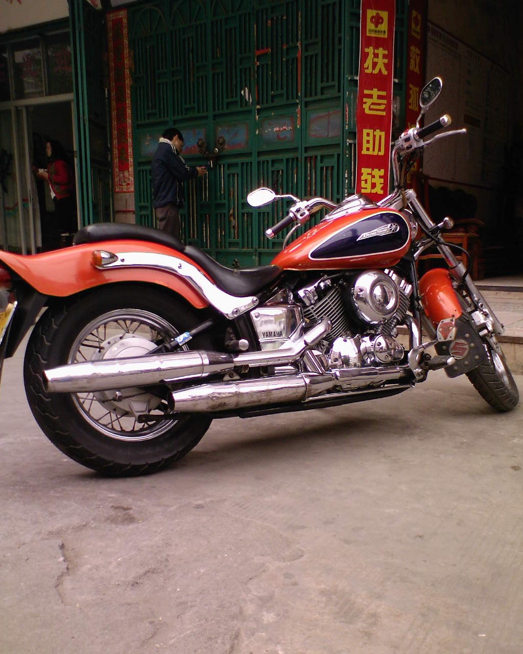 广东梅州11000转让DRAGSTAR 400带牌证