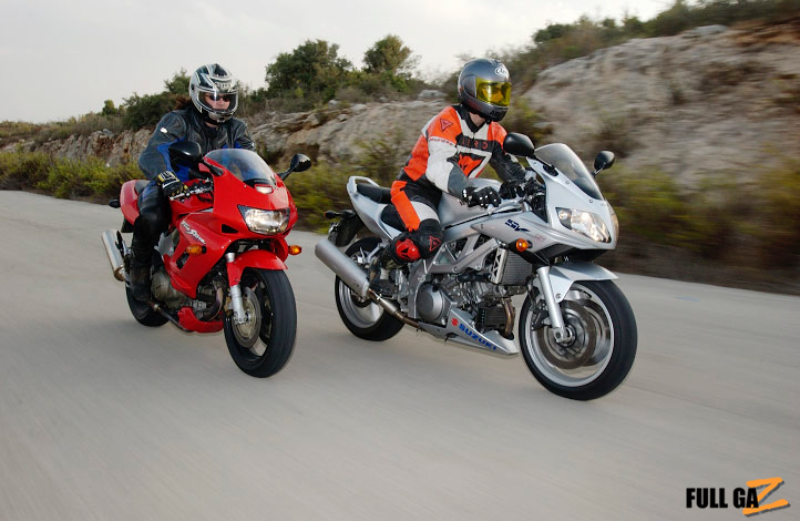 SV1000S  VS  VTR1000F