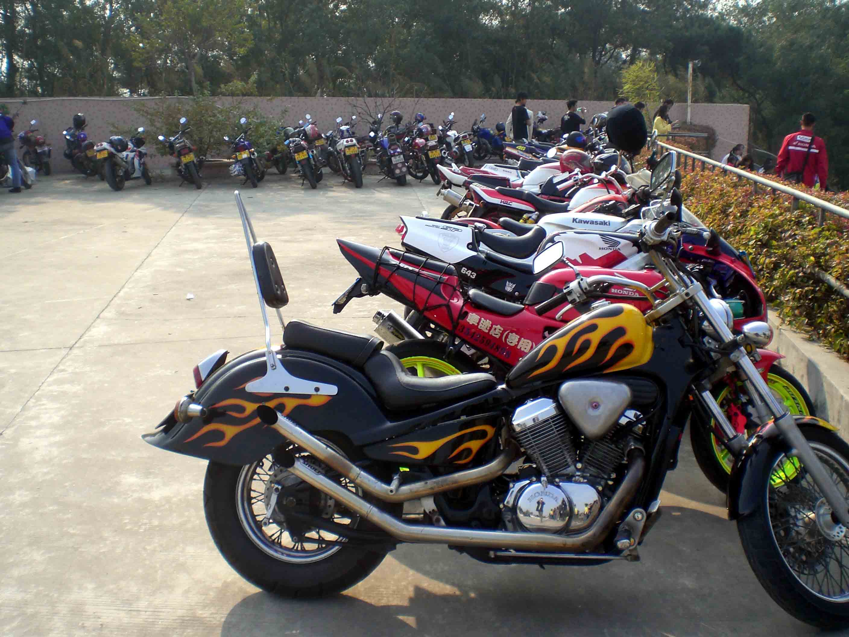 佛山三水出售本田铁马400CC 价钱8500