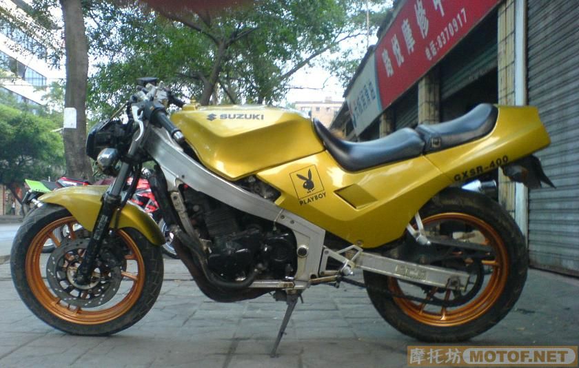 广西玉林出售08年全国首台狂改本田CB400价格12800..和铃木GXSR-400价格3500..