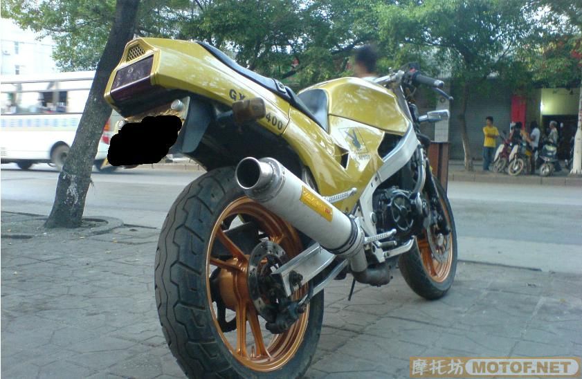 广西玉林出售08年全国首台狂改本田CB400价格12800..和铃木GXSR-400价格3500..