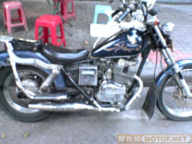广州1700转本田250太子一台，以自己刀300了！