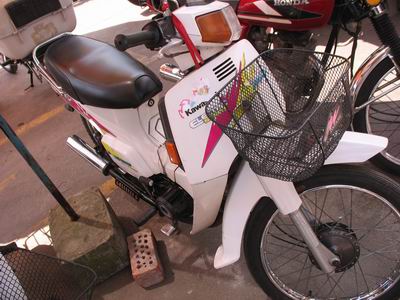 南宁代友卖代步车:川崎100，价格2200