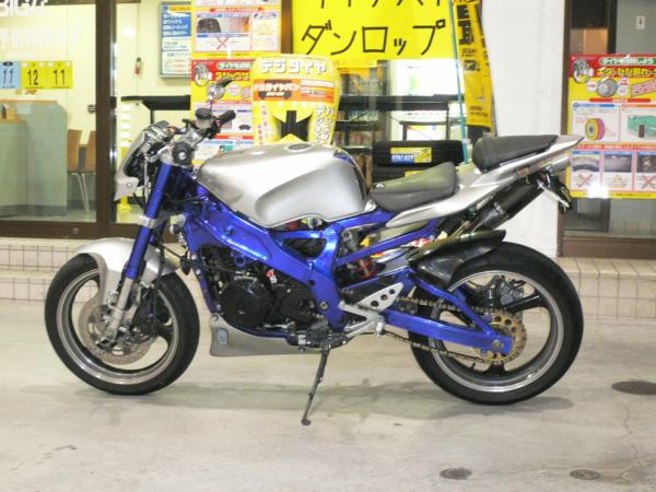 ＴＺＲ250车架  ＳＲＸ６００机头 拼装车