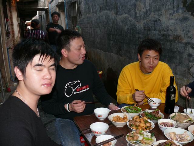 新英开年饭之二AND鸡爷东境村做会