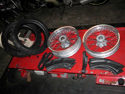 最新日本鋼絲框改無內胎套件 (转帖）