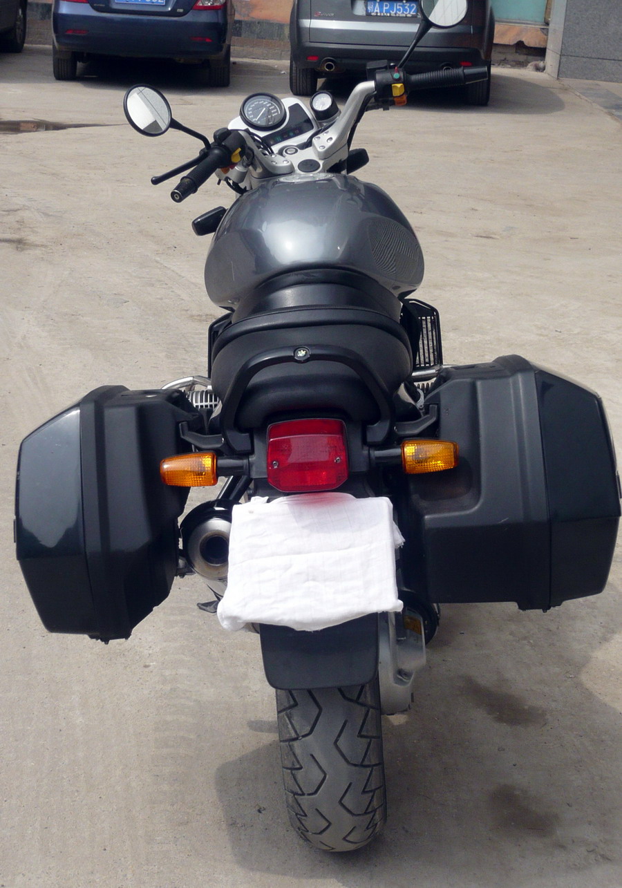 武汉 出自用宝马BMW R1100R 带箱 带牌