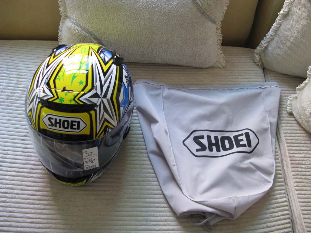2008款 日本 SHOEI X-11 ELIAS TC-3  不专业开箱记