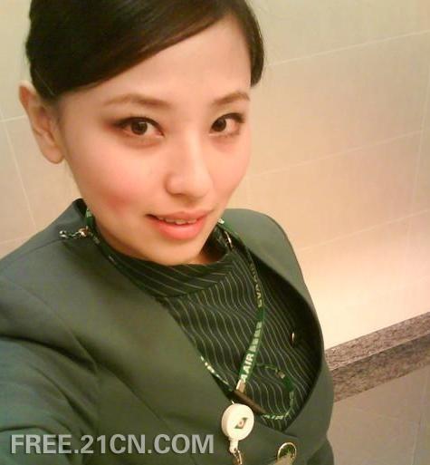 絕色的酒窩空姐！I LIKE·、。。