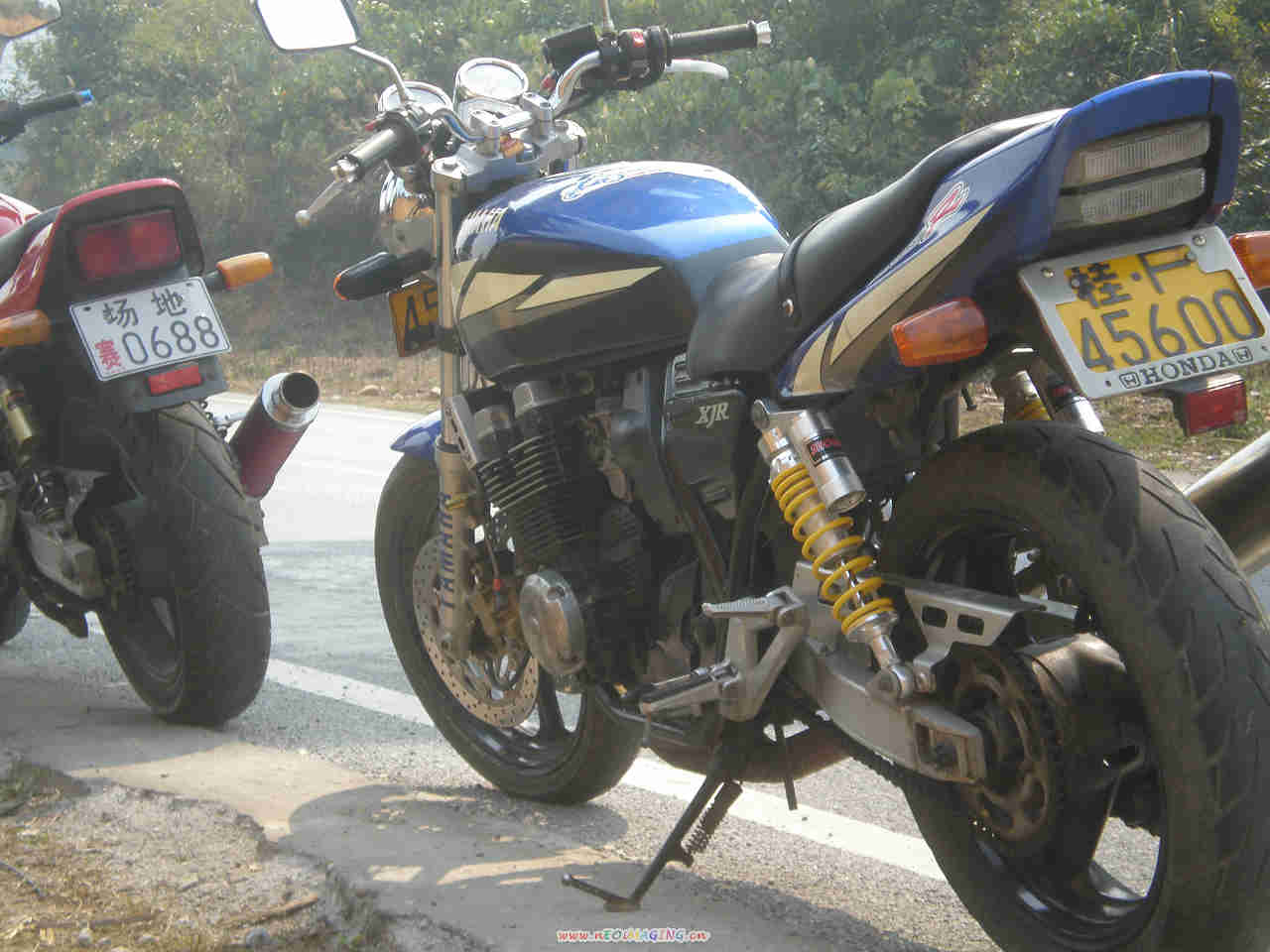 广西百色-7000元卖架94XJR400。