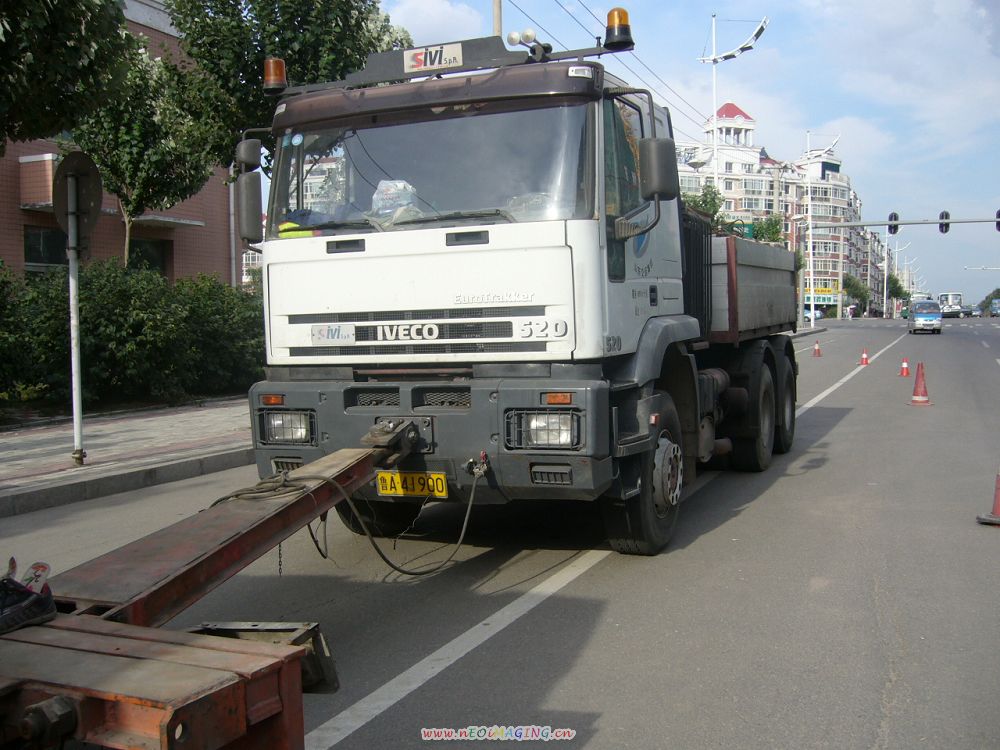 [贴图]今天不小心拍到的超级大车!你见过吗?