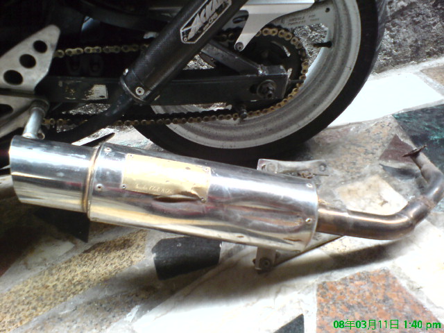 [原创]广州出售SUZUKI 75A400cc一台;TZR125改装排汽管\GY6改装排汽管.....300元--4500元