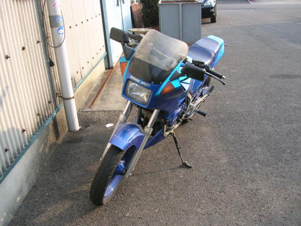 VT250F  改单边悬挂