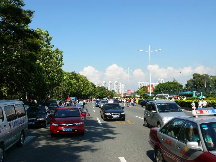 大家感受了祥云火炬传送的喜悦了吗（深圳站）