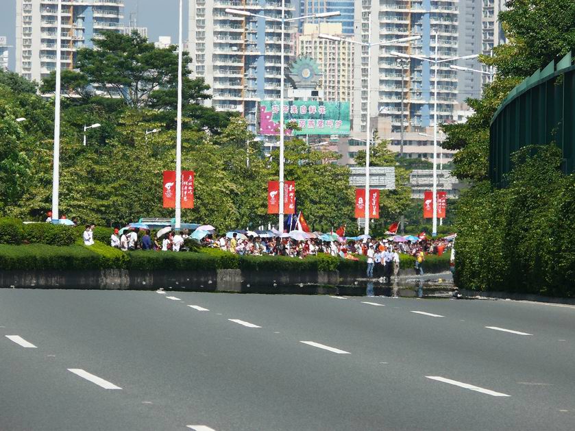 大家感受了祥云火炬传送的喜悦了吗（深圳站）