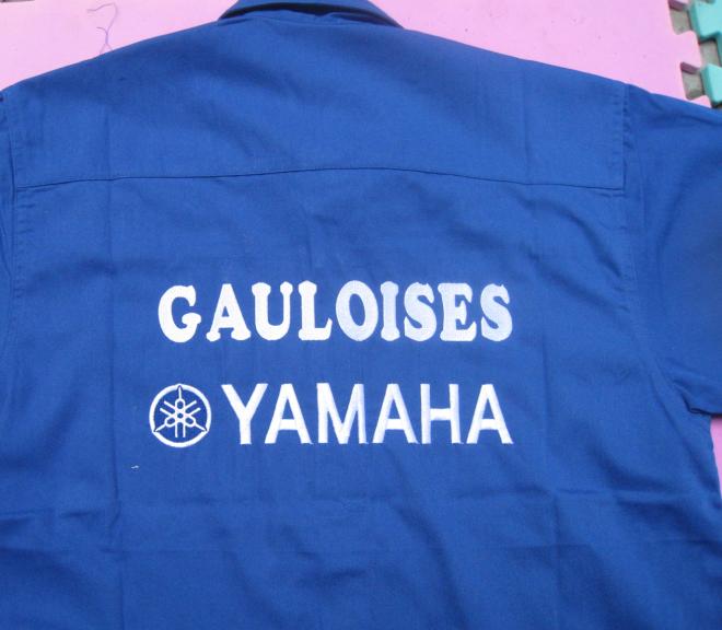 转一见YAMAHA赛车车迷衬衫 90元包快递