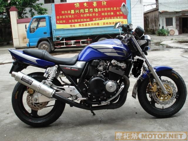 广东阳江17000出售02年CB400