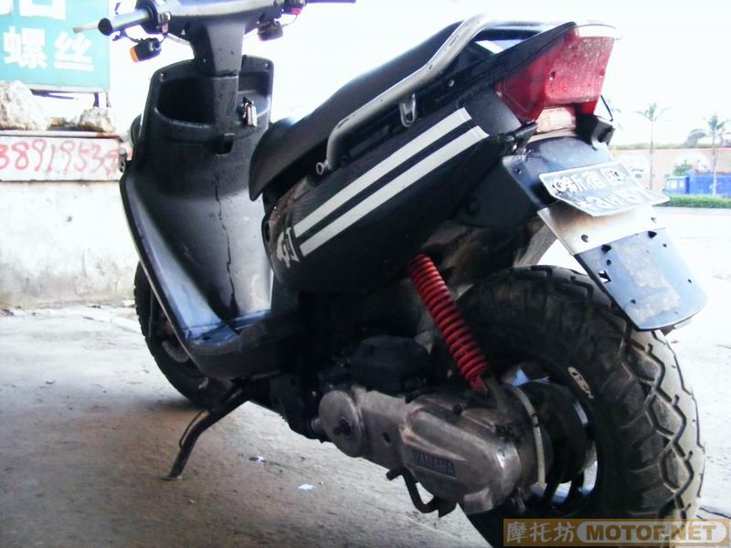 肇庆四会5000元转让BWS100一台.再代友2500卖飞鹰YAMAHA一台.(福禧机头)