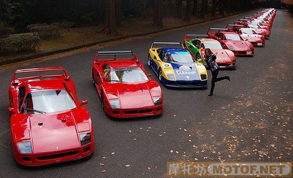 日本仔富豪青山光司的奢华生活（好过分的私人车库）