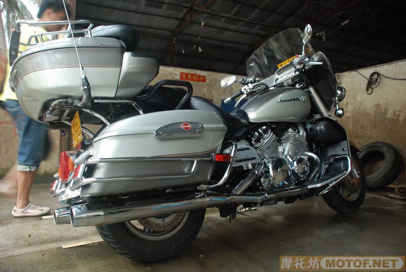 海南海口5万5卖YAMAHA  XVZ 1300TF 大雪柜