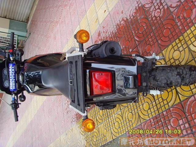 广州从化 3W5转让07KAWASAKI的KLR650