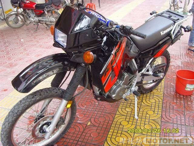 广州从化 3W5转让07KAWASAKI的KLR650