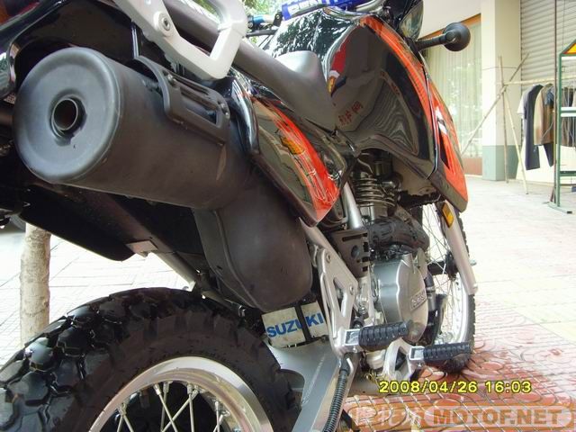 广州从化 3W5转让07KAWASAKI的KLR650