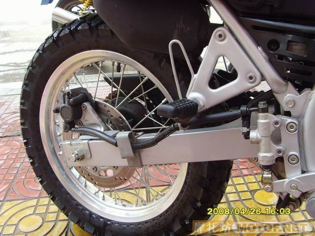 广州从化 3W5转让07KAWASAKI的KLR650
