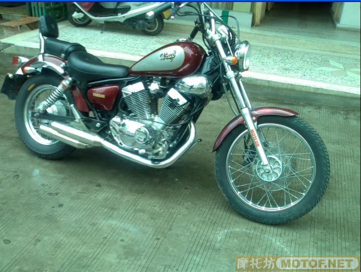 广东梅州转让原装度非常高的YAMAHA-XV250一台