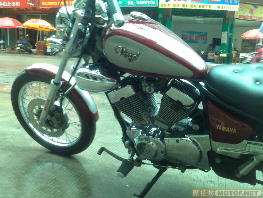 广东梅州转让原装度非常高的YAMAHA-XV250一台