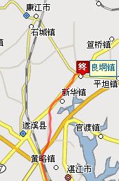 今天和朋友小跑廉江鹤地水库..
