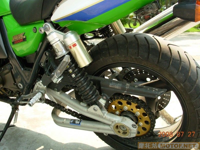 中山RMB32500出讓02款的ZRX1200R一台