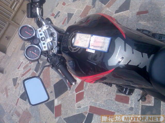 东莞卖台有牌证的本田CB400跑车9500元