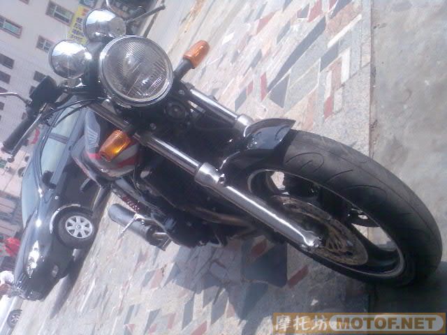 东莞卖台有牌证的本田CB400跑车9500元