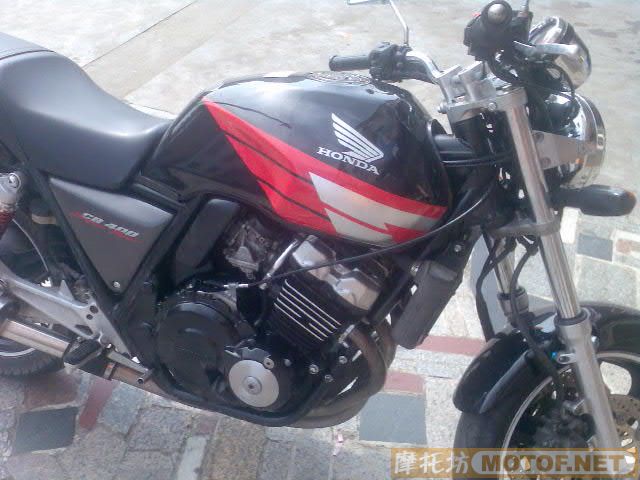 东莞卖台有牌证的本田CB400跑车9500元