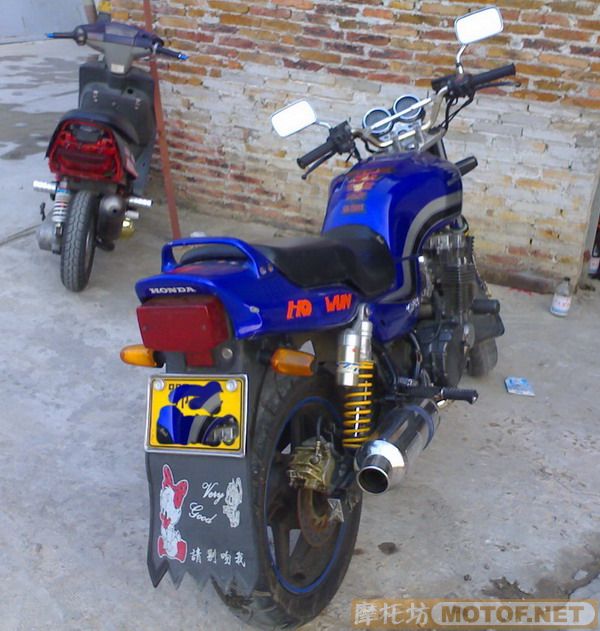 广州花都卖精神97年CB750,14000元(新增视频)