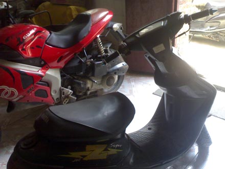 东莞卖台有牌证的本田CB400跑车9500元（减700）8800元