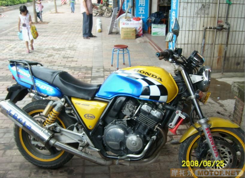佛山三水出售坚牌坚证精神94年CB400  11500
